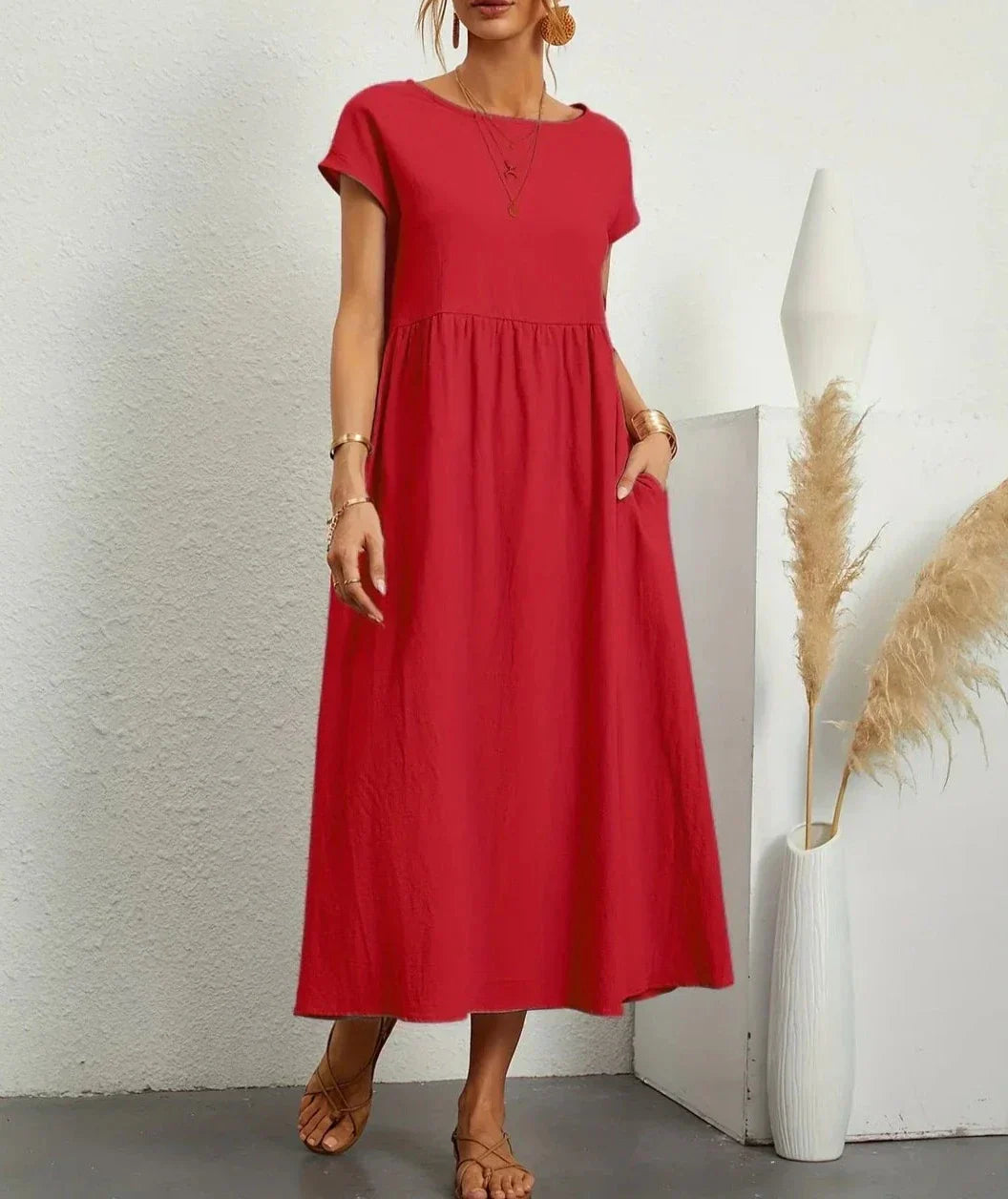 Cathrine - Elegantes Freizeitkleid
