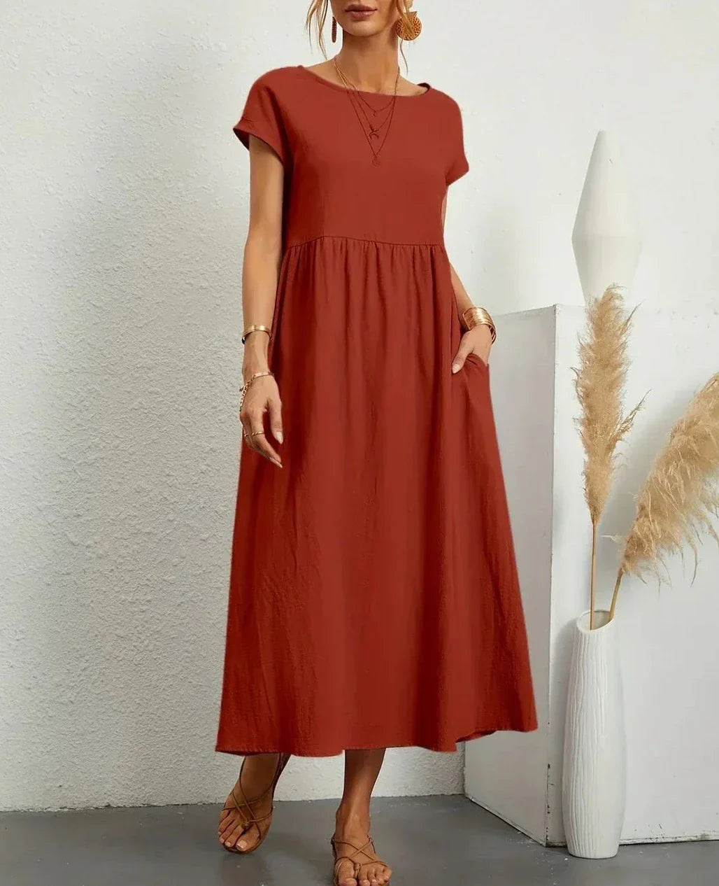 Cathrine - Elegantes Freizeitkleid
