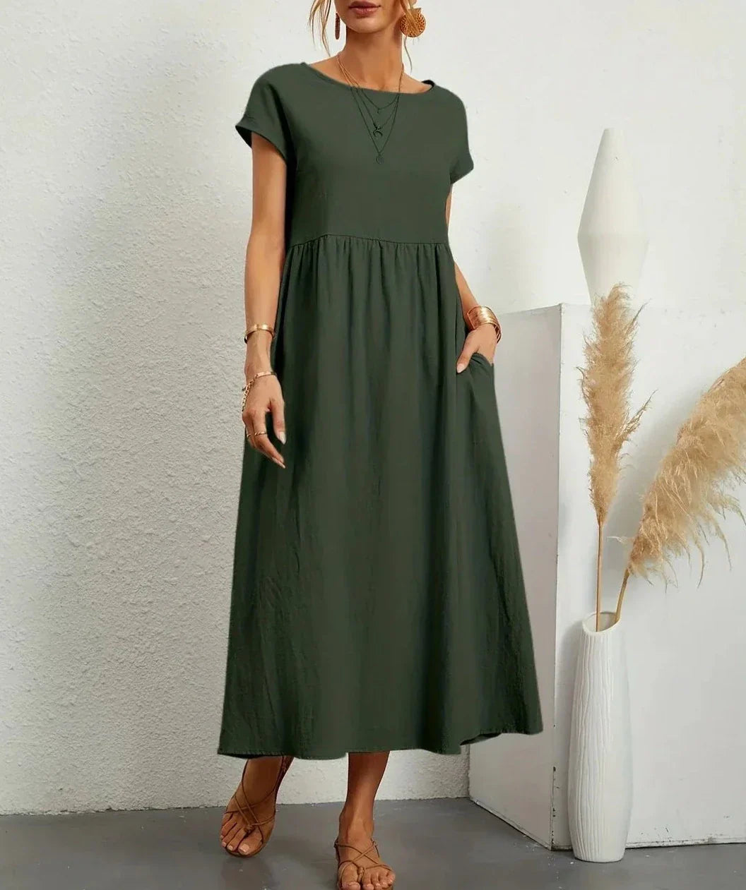 Cathrine - Elegantes Freizeitkleid