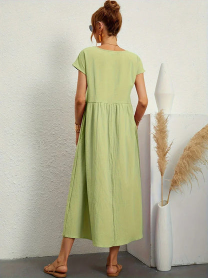 Cathrine - Elegantes Freizeitkleid