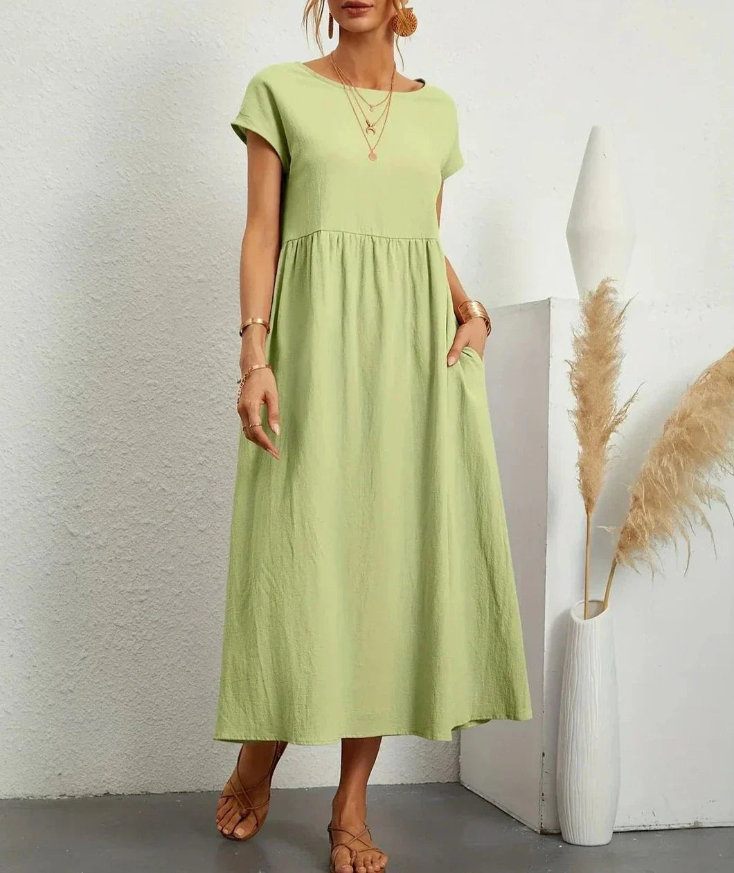 Cathrine - Elegantes Freizeitkleid