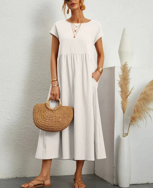 Cathrine - Elegantes Freizeitkleid