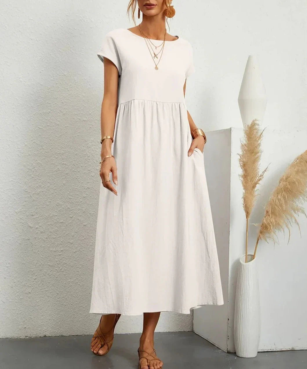 Cathrine - Elegantes Freizeitkleid