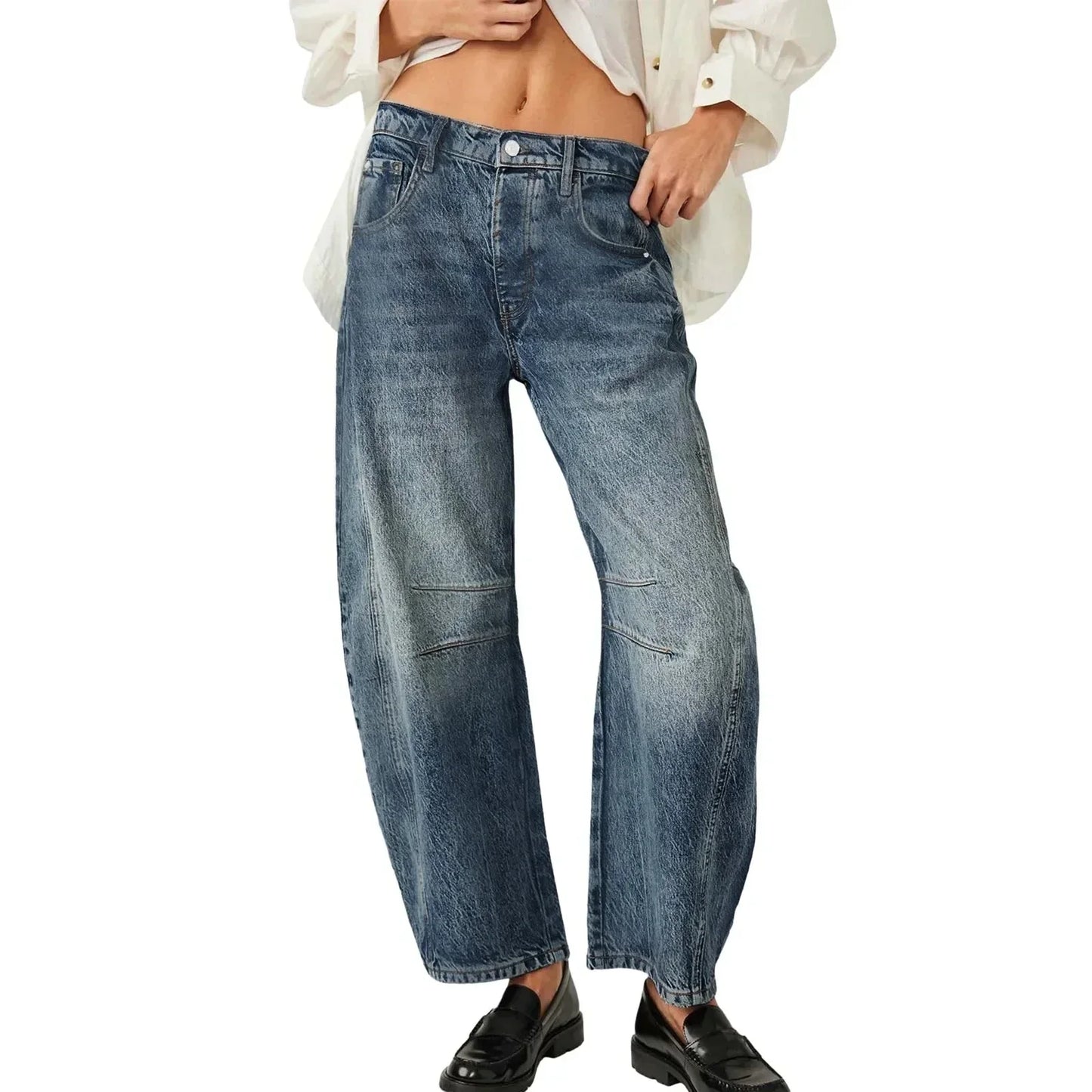EM | Entspannt konisch zulaufende Cargo-Jeans