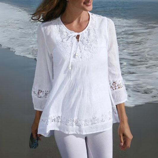 EM | Elegante Bluse aus Spitze