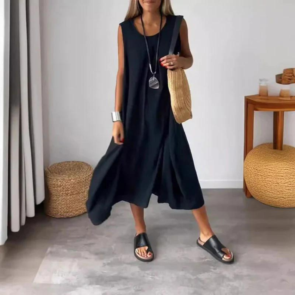 EM | Ärmelloses Freizeitkleid