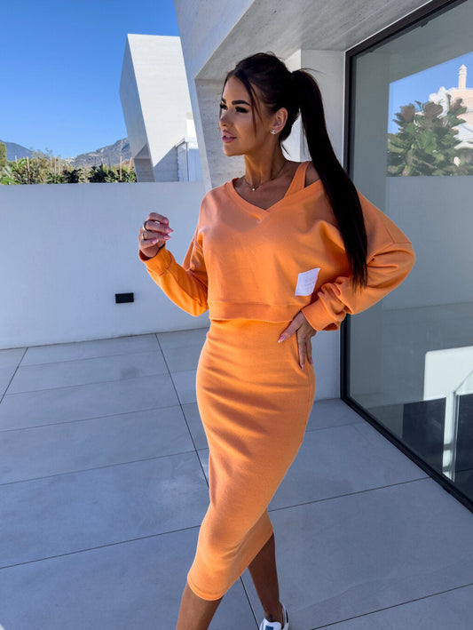 Disa - Freizeit-Set mit Pullover und Kleid