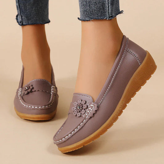 MW | Day 49% OFF🔥 - Floral Pattern Loafers, Leicht, Orthopädisch, Lässig, Slip-on für Frauen