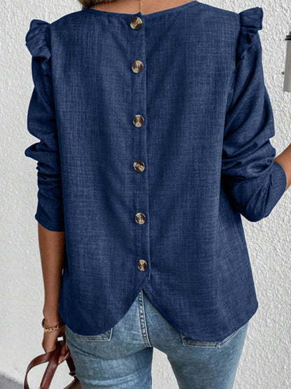 MW | Elegante und lässige Winterbluse