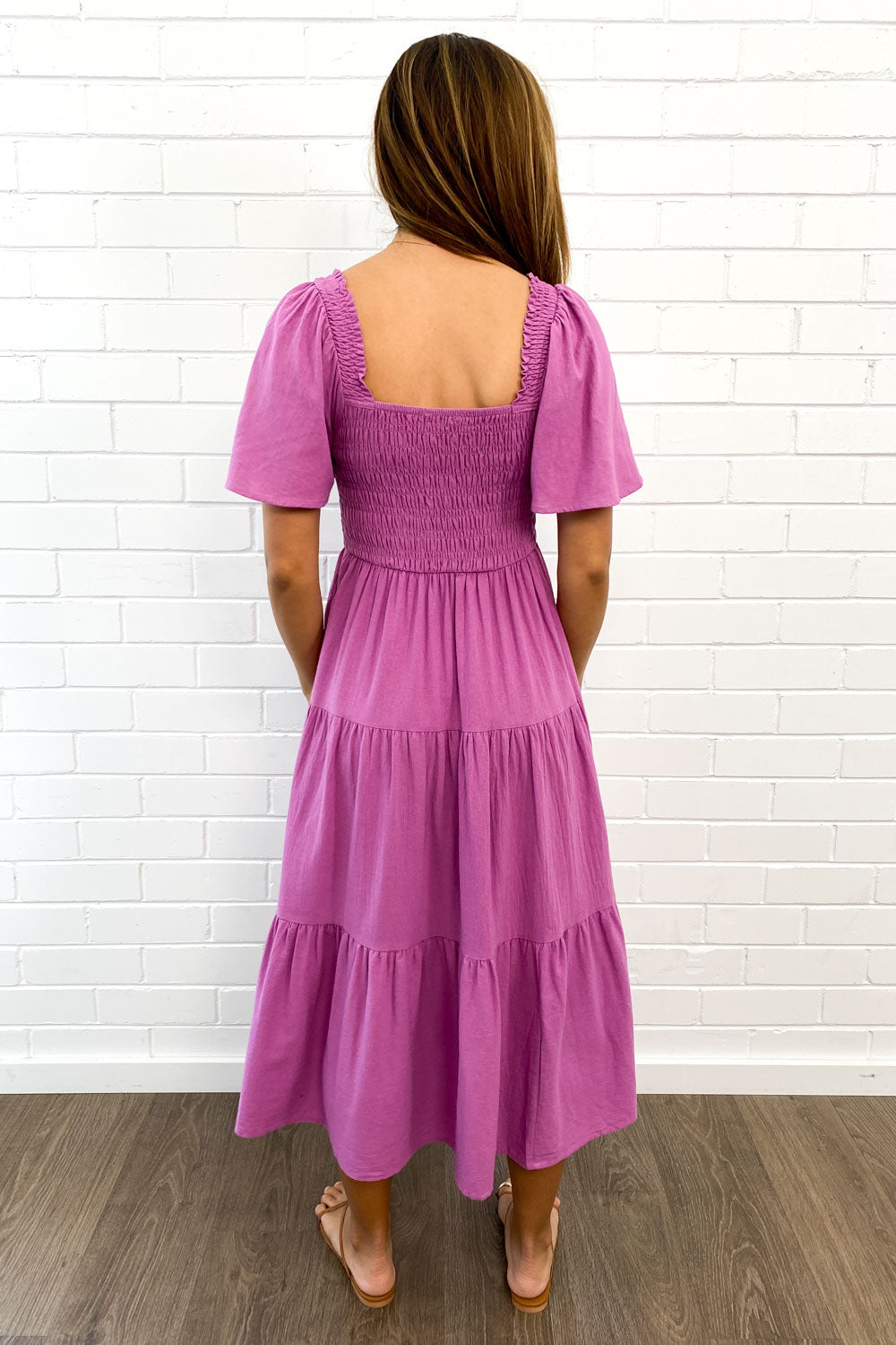 MW | Feminine Off-Shoulder Midikleid