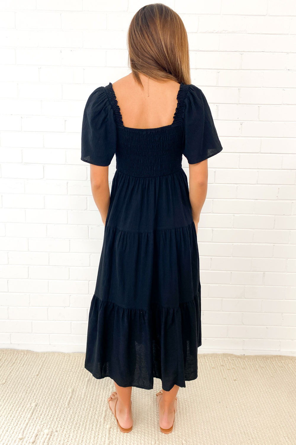 MW | Feminine Off-Shoulder Midikleid