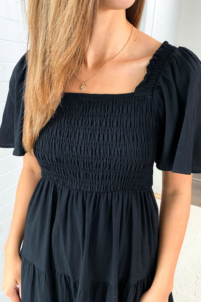 MW | Feminine Off-Shoulder Midikleid
