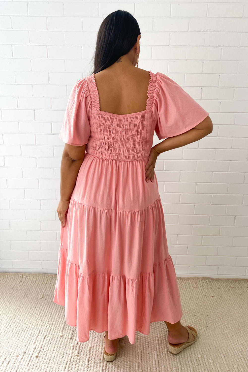MW | Feminine Off-Shoulder Midikleid