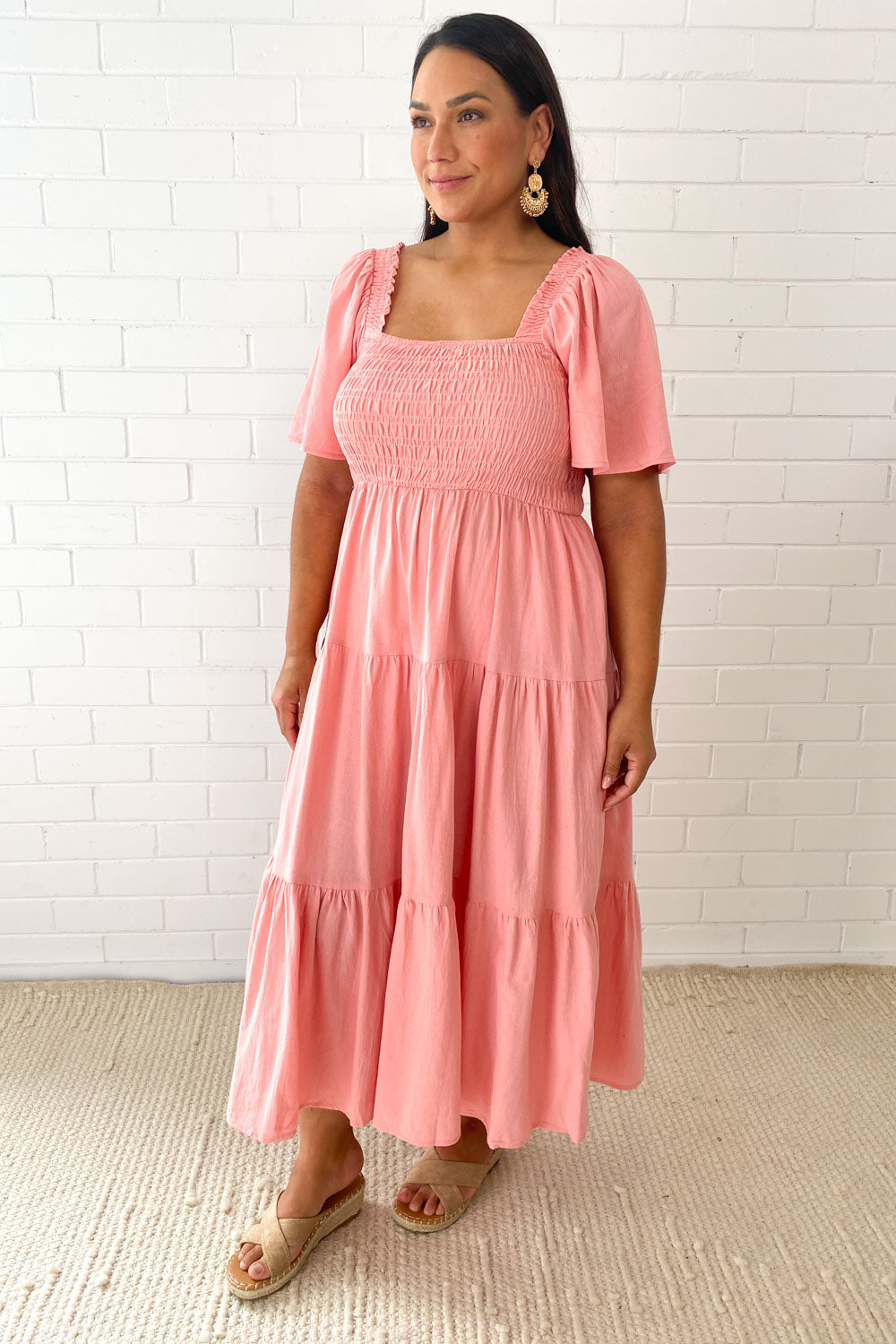 MW | Feminine Off-Shoulder Midikleid