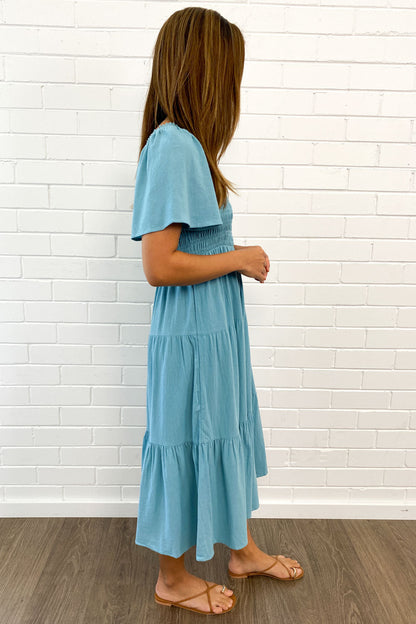 MW | Feminine Off-Shoulder Midikleid
