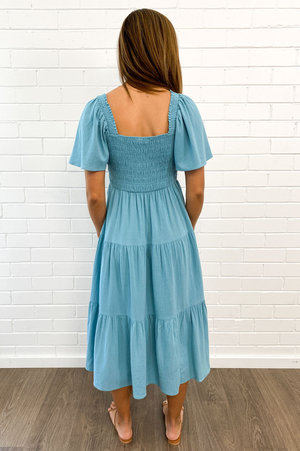 MW | Feminine Off-Shoulder Midikleid