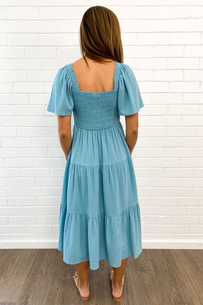 MW | Feminine Off-Shoulder Midikleid
