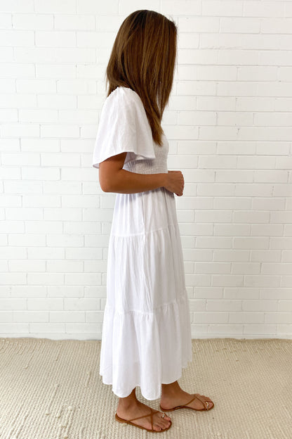 MW | Feminine Off-Shoulder Midikleid