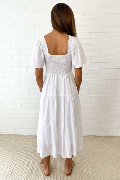 MW | Feminine Off-Shoulder Midikleid