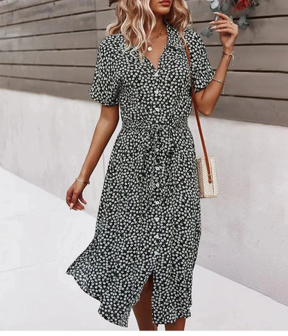 Amanda - Schickes Kleid mit floralem Muster