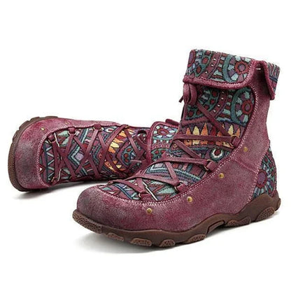 EM | Boho-Schnürstiefel
