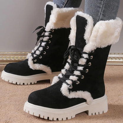 Stützende und trendige orthopädische Stiefel