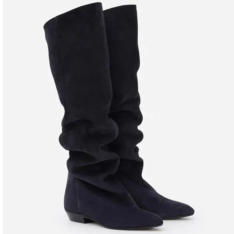 EM | Klassische Wildlederstiefel