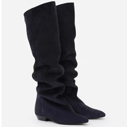EM | Klassische Wildlederstiefel
