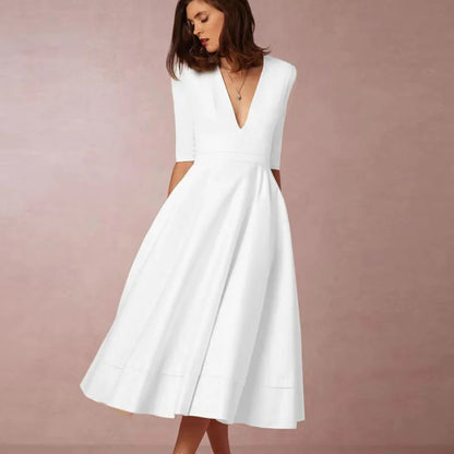 MW | elegantes Midikleid im Vintage-Look für Frauen