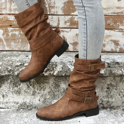 Elegante und stützende orthopädische Stiefel