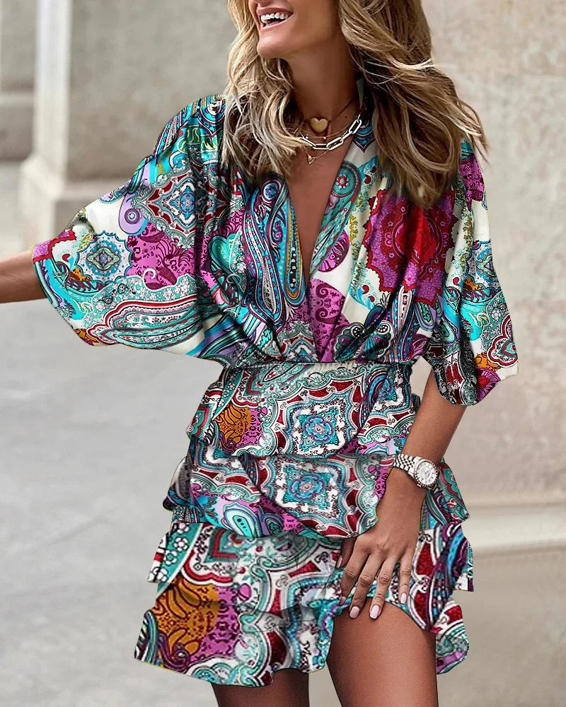 EM | Stylisches Minikleid mit Druck