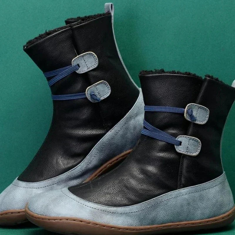 EM | Bequeme Lederstiefeletten