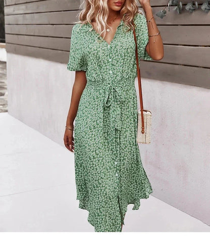 Amanda - Schickes Kleid mit floralem Muster