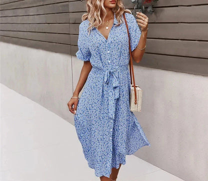 Amanda - Schickes Kleid mit floralem Muster