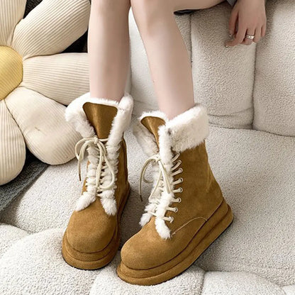 Stützende und trendige orthopädische Stiefel