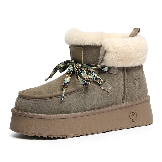 Lässige und stützende orthopädische Stiefel