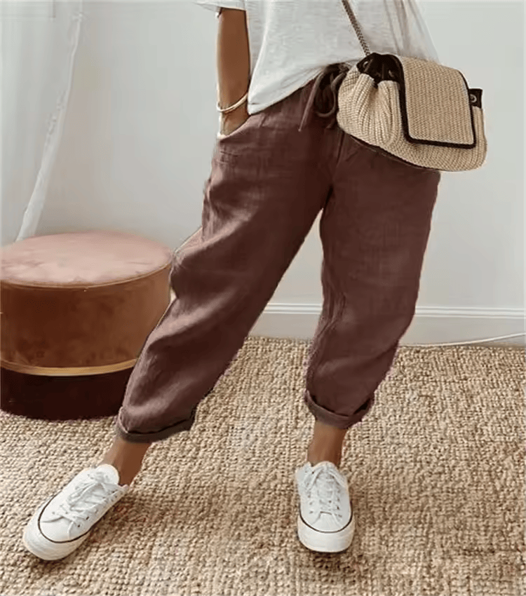 EM | Lässige Jogger-Hose mit Kordelzug