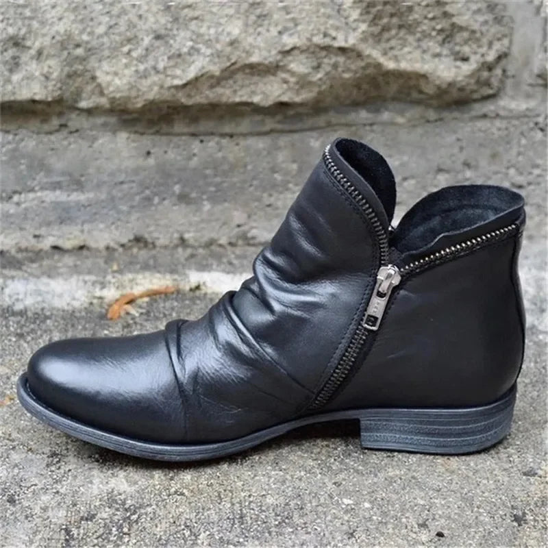 EM | Stiefelette mit Reißverschluss