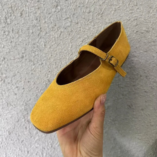 Elegante und stützende orthopädische Ballerinas