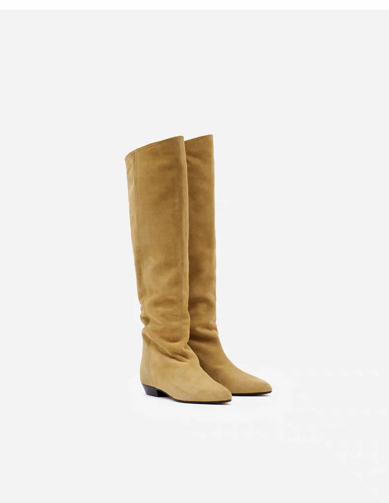 EM | Klassische Wildlederstiefel