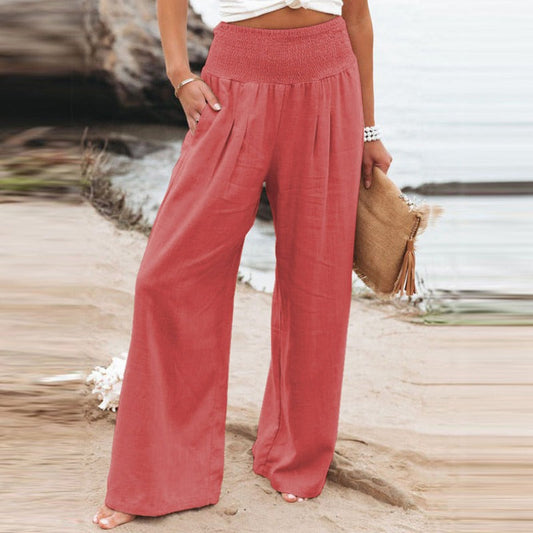 EM | Hose mit weitem Bein und hoher Taille