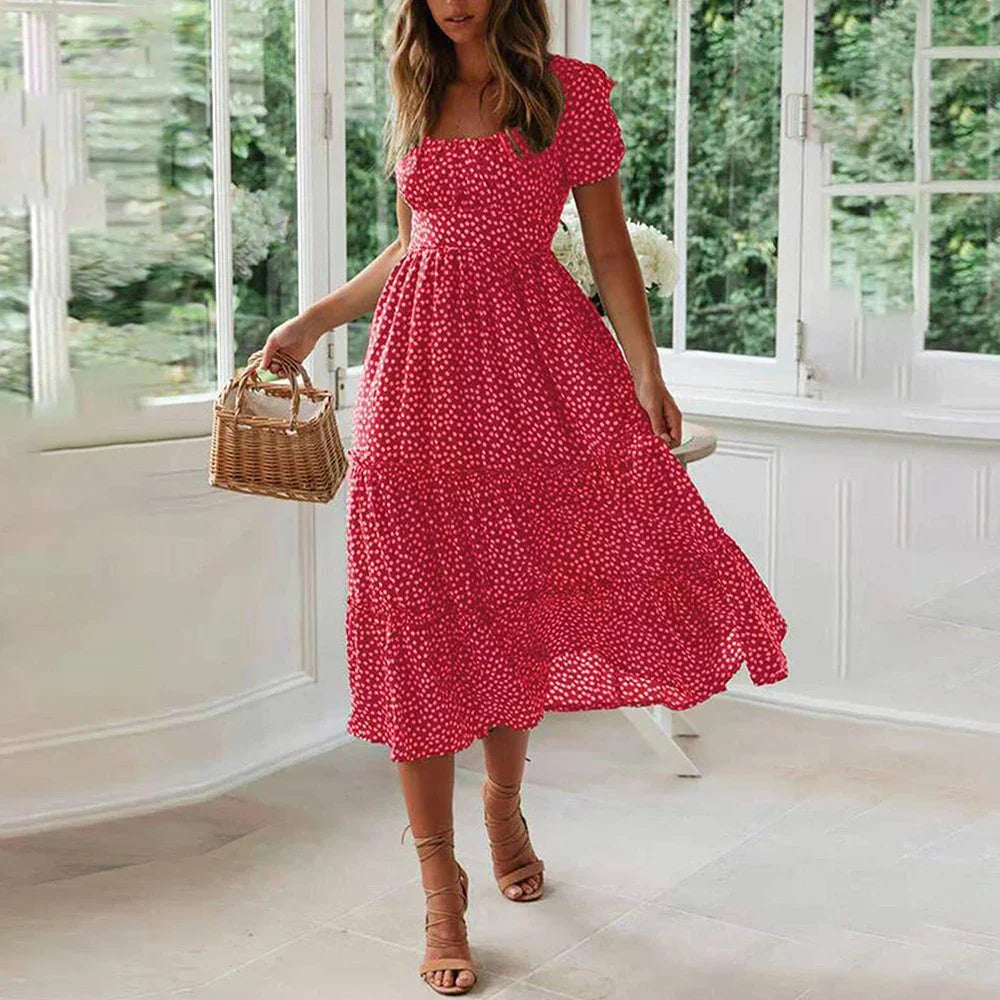 Børge - Lässiges geblümtes Kleid
