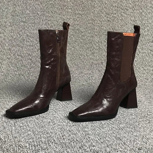 EM | Blockabsatz-Stiefeletten
