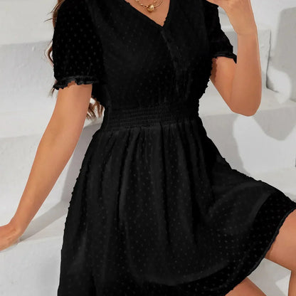 MW | Ladies New Dress Fashion Color Matching Slim Long-Sleeved Shirt Dress Casual Plus Size Street Style Elegant Versatile Vestidos