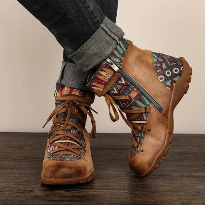 EM | Boho-Schnürstiefel