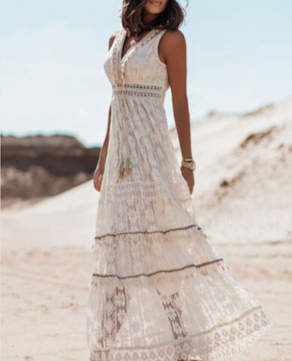 Carmina - Elegantes Boho-Kleid