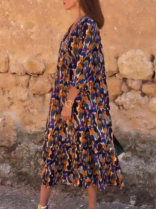 Alma - Freizeitkleid mit V-Ausschnitt
