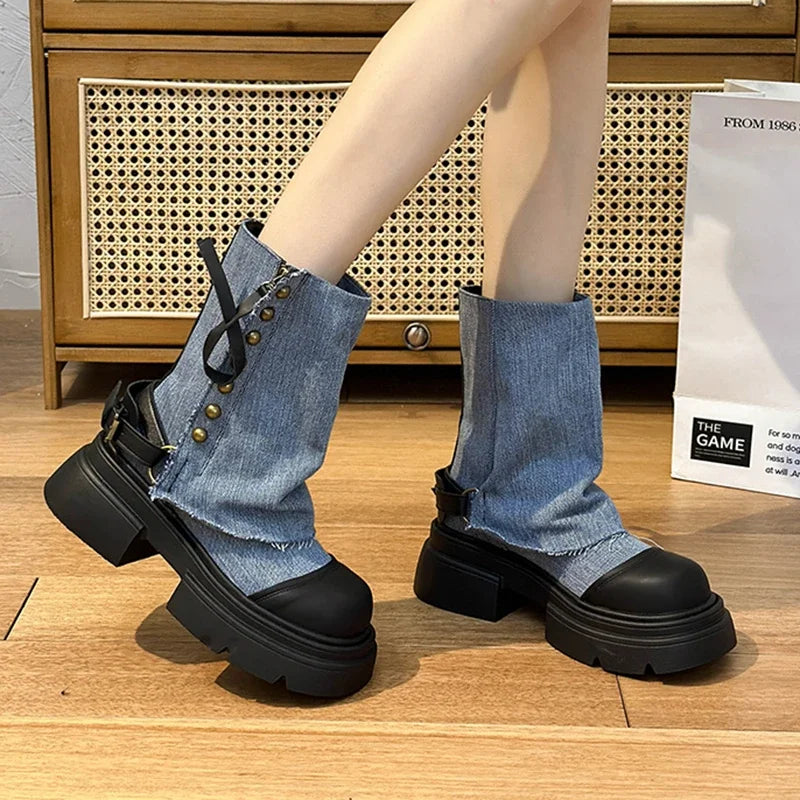 Bequeme und modische orthopädische Stiefel