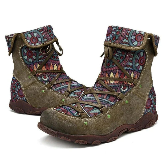 EM | Boho-Schnürstiefel