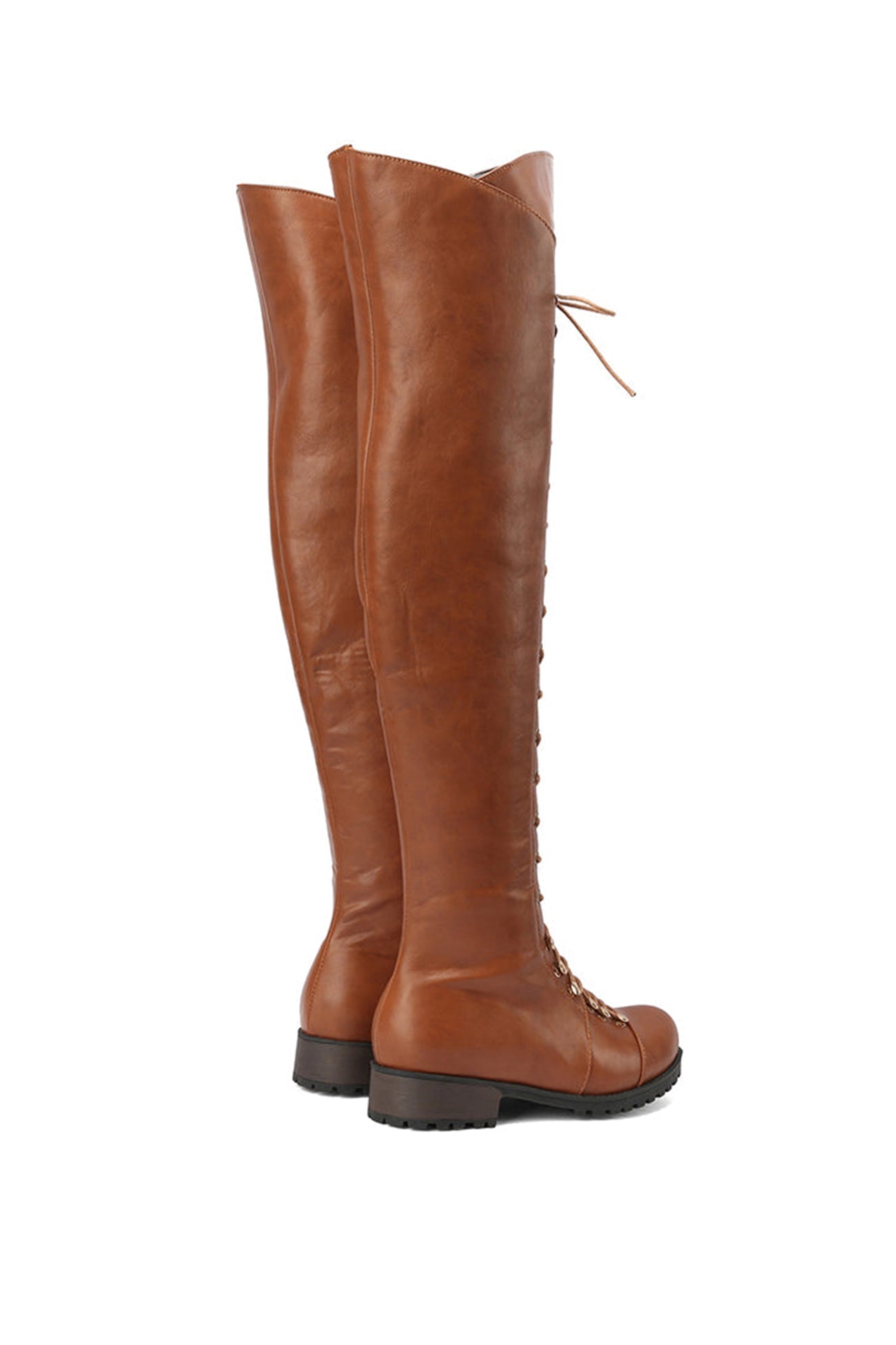 EM | Over-the-Knee-Stiefel mit Schnürung
